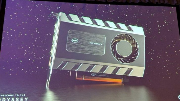 Intel показала собственные видеокарты