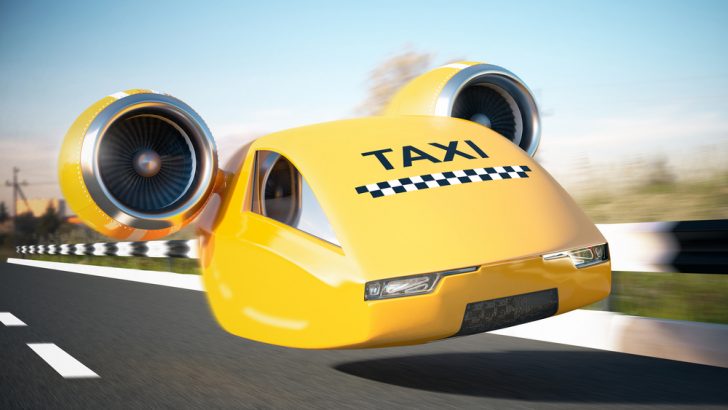 Через 5 лет в городах могут появиться летающие такси